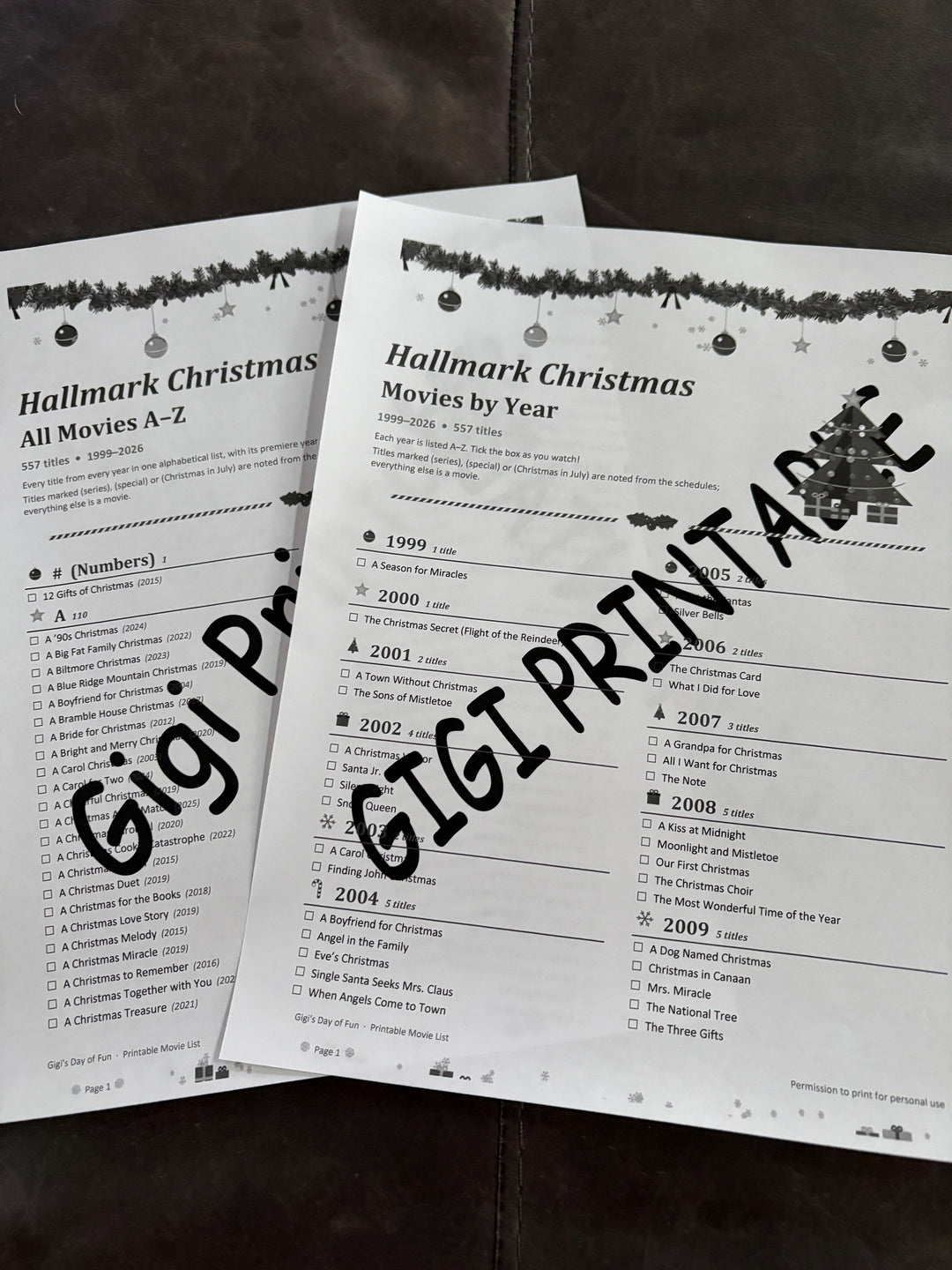 Hallmark Movie Pack-By Mail