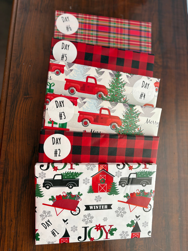 Advent Calendar, Christmas, 24 Romance Books Gift, Bookish Advent Calendar