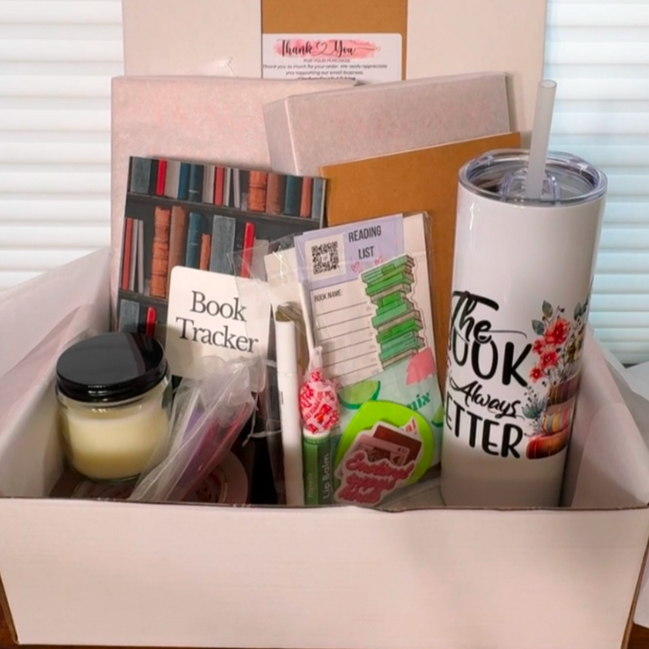 Small Book Box, BDWAB Thick Book, Blind Date With A Book, New Wrapped Paperback, Sm Book Box
