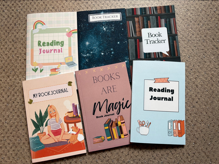 Reading Journal, Book Tracker, Book Notebook