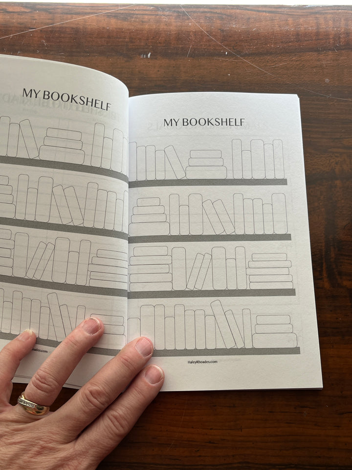 Reading Journal, Book Tracker, Book Notebook