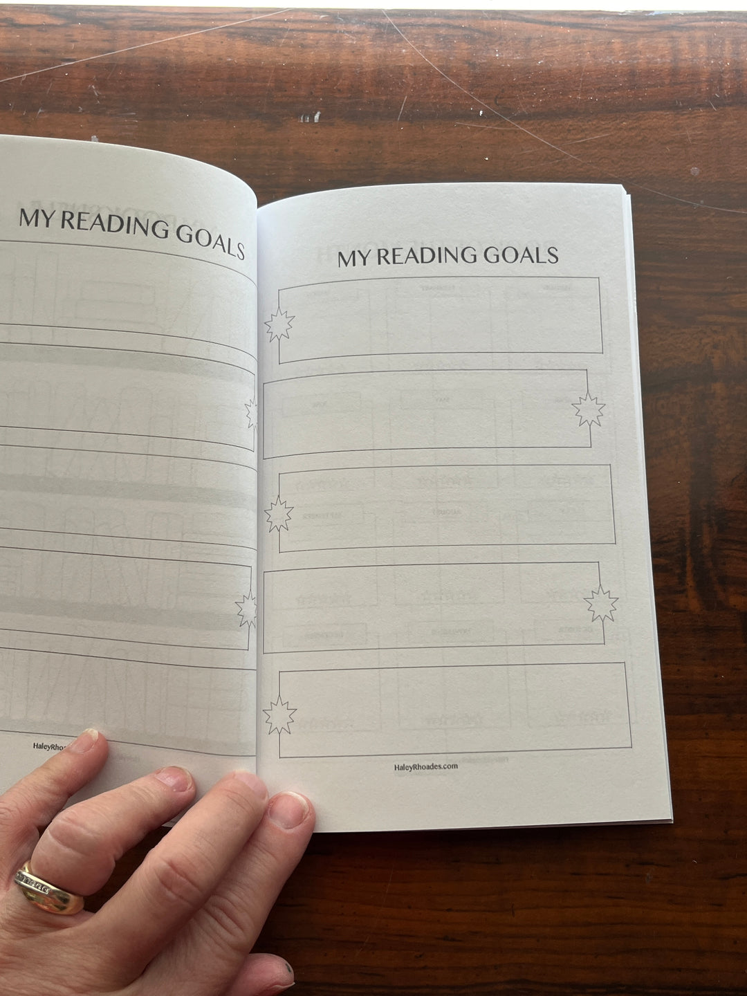 Reading Journal, Book Tracker, Book Notebook