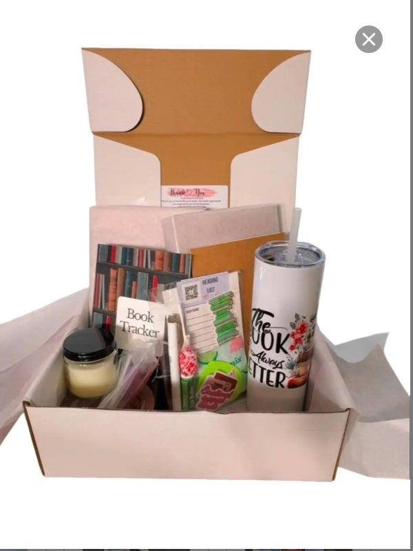 Small Book Box, BDWAB Thick Book, Blind Date With A Book, New Wrapped Paperback, Sm Book Box