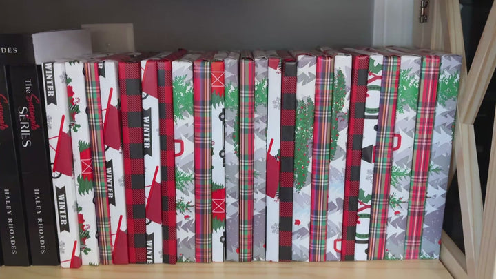 Advent Calendar, Christmas, 24 Romance Books Gift, Bookish Advent Calendar