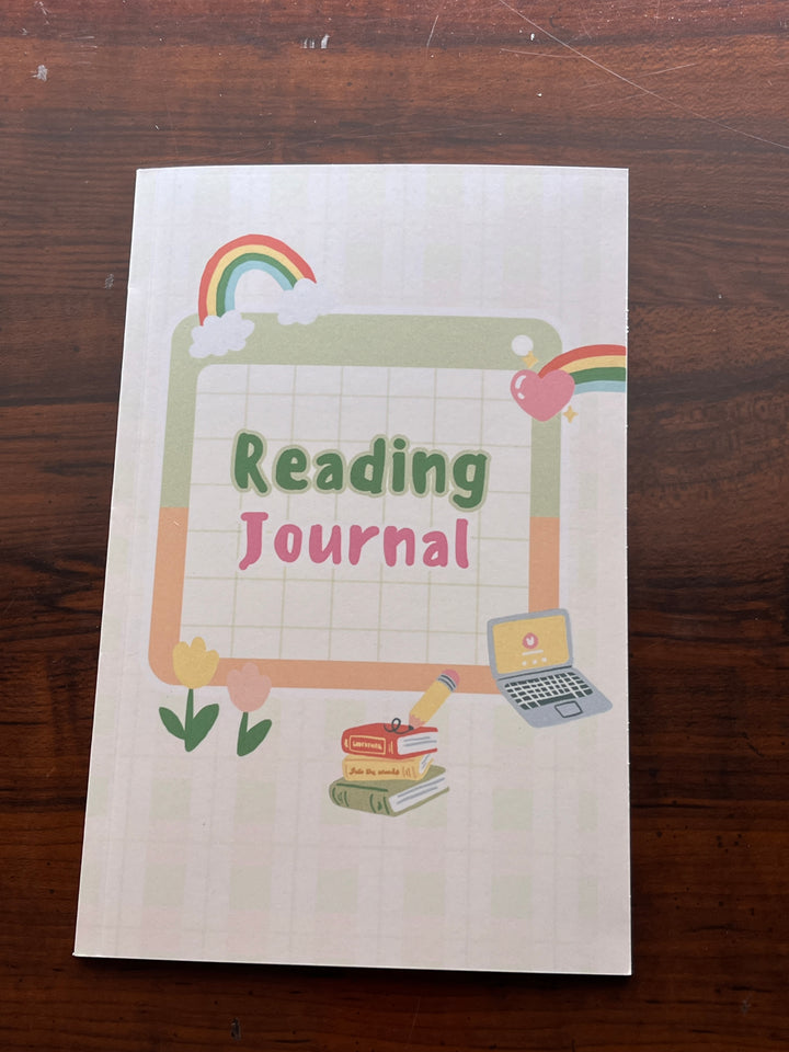 Reading Journal, Book Tracker, Book Notebook